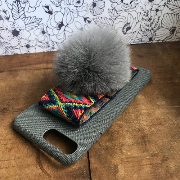 Festival Season!Puff hand strap phone case 7P/8P - Picture 3 of 8